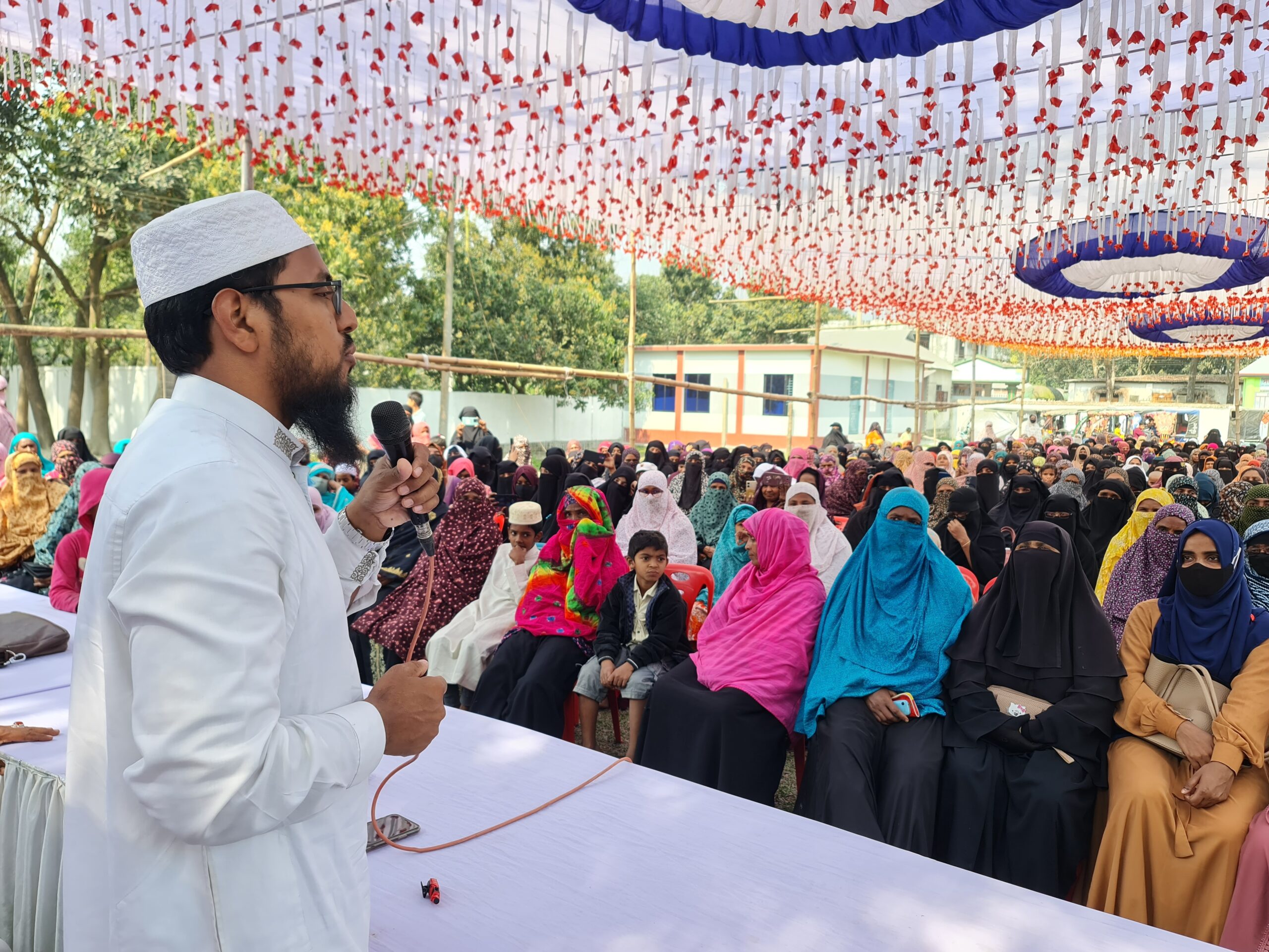 শেরপুর-১ আসনে দাঁড়িপাল্লার প্রার্থী হাফেজ রাশেদুলের বিজয় পরবর্তী মহিলা সমাবেশ ও দোয়া অনুষ্ঠিত