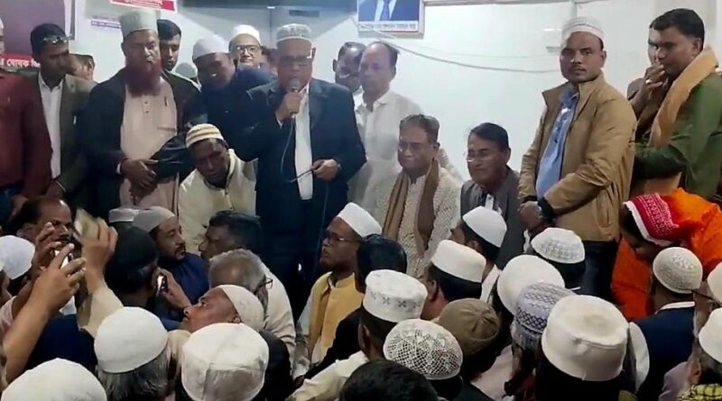 বিএনপির নিরঙ্কুশ বিজয়ে ইসলামপুরে দোয়া মাহফিল