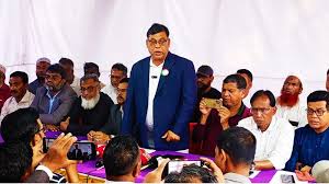 জামালপুরে বিএনপি নেতাদের বাড়িঘর ও দোকানপাটে জামায়াতের হামলার প্রতিবাদে সংবাদ সম্মেলন