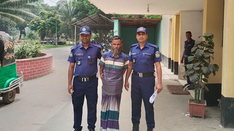 মাদারগঞ্জে শিশুকে ধর্ষণের আসামি গ্রেফতার