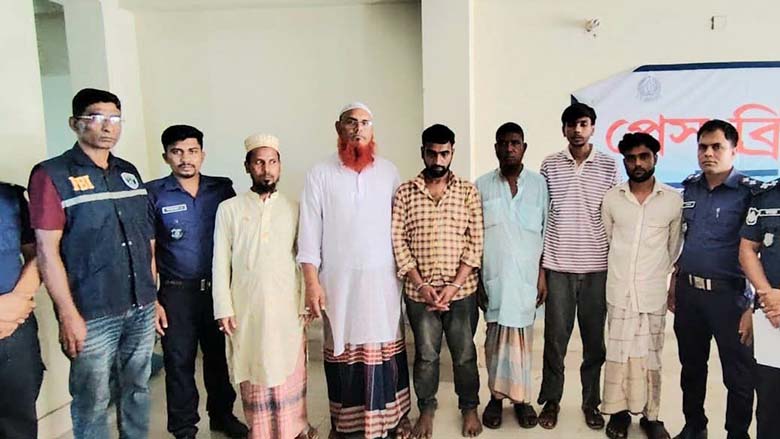 জামালপুরে দশ হাজার টাকার জন্য অটো চালককে হত্যা, গ্রেফতার ৬